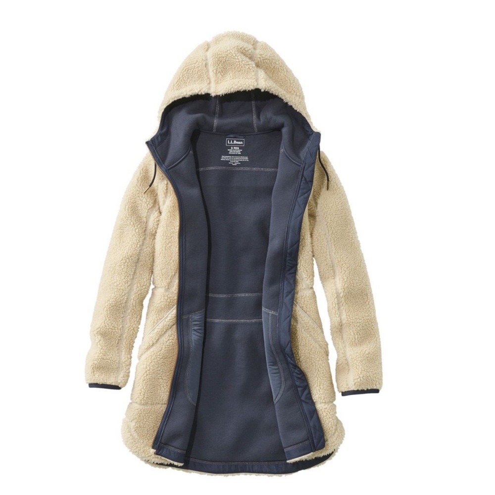 L.L. Bean Women's Mountain Pile Fleece Coat
Petite XXS